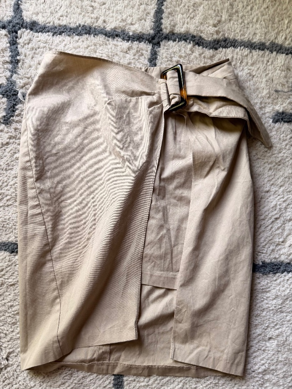 Zara Wrap Skirt with Buckle